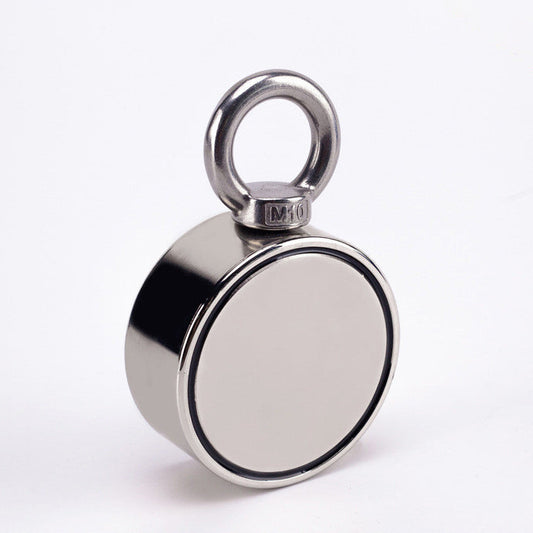 Double Side Fishing Magnet High Intensity Magnetic Fishing Magnet High Intensity Magnetic Stone Round Magnet - Blue Force Sports