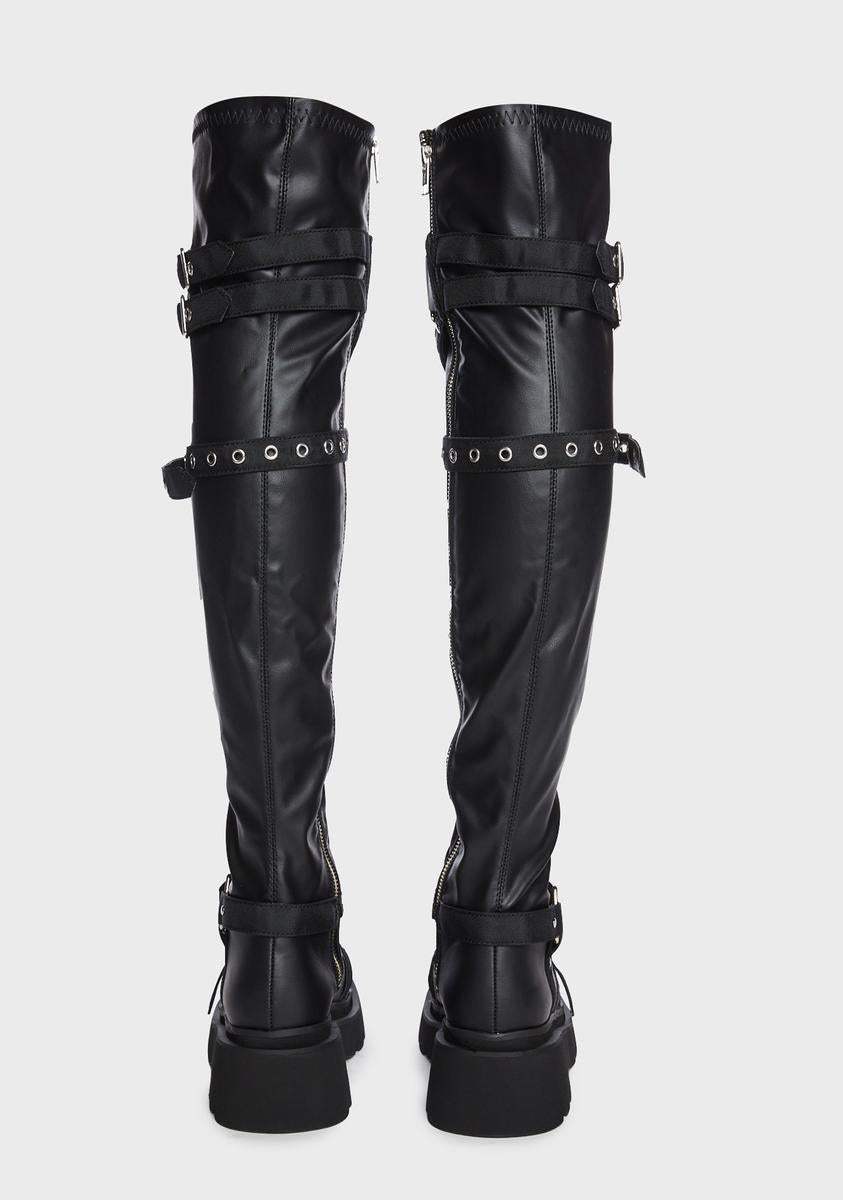 Renegade-320 Knee High Boots
