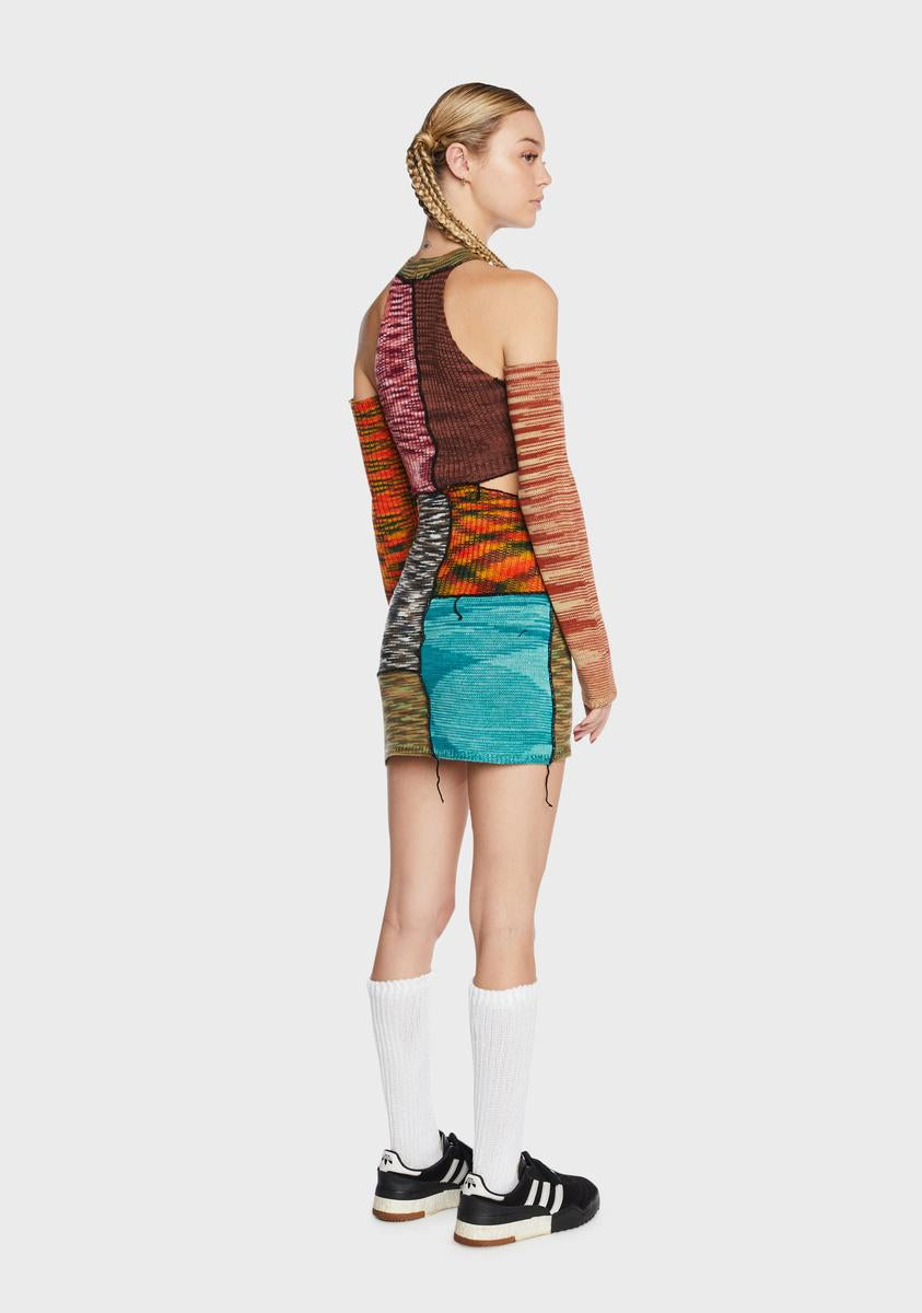 Peacekeeper Patchwork Dress