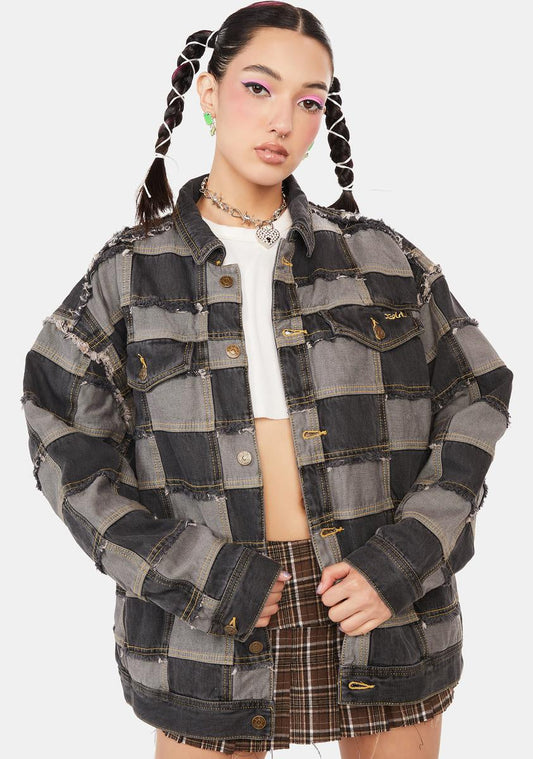 Patchwork Denim Jacket