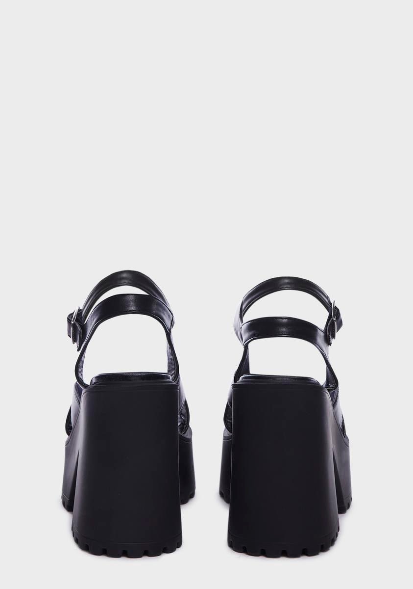 Someday I'll Rise Platform Heels