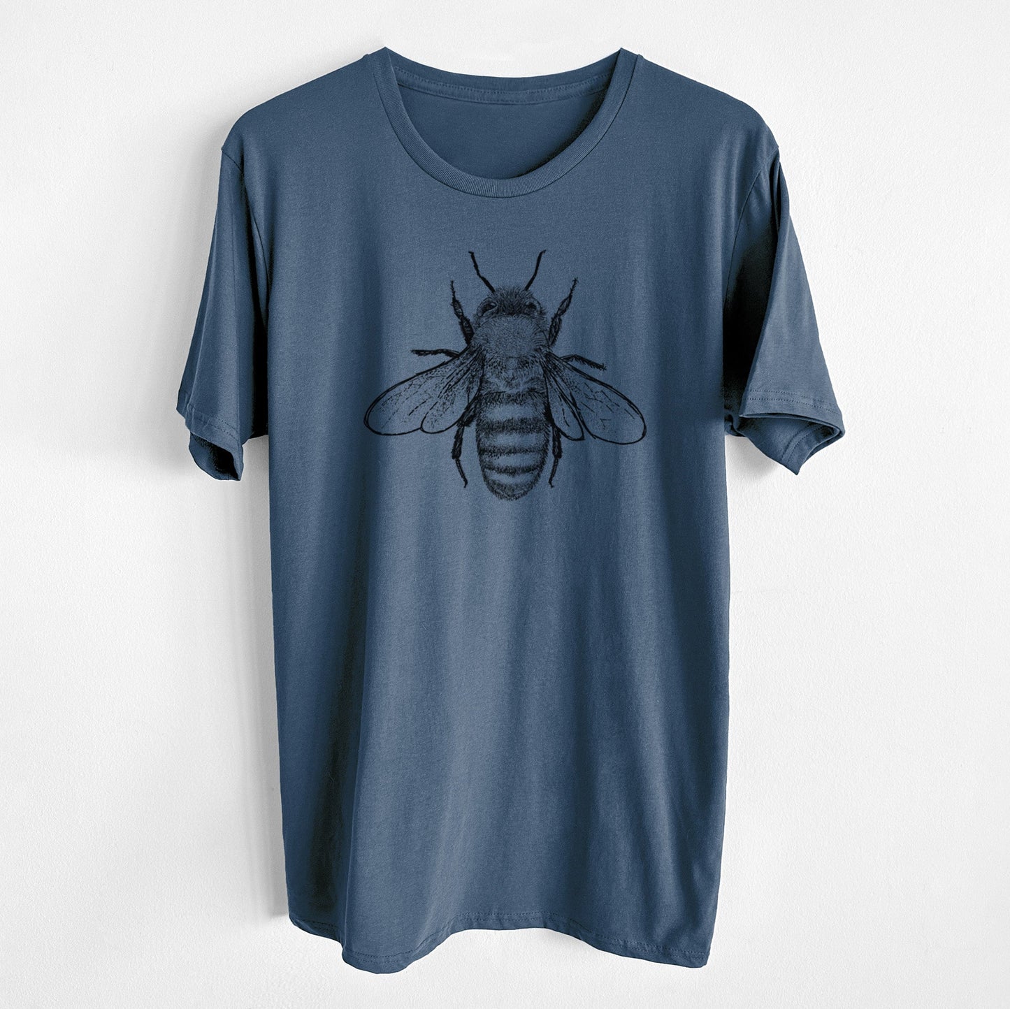 Apis Mellifera - Honey Bee - Unisex Crewneck - Made in USA - 100% Organic Cotton