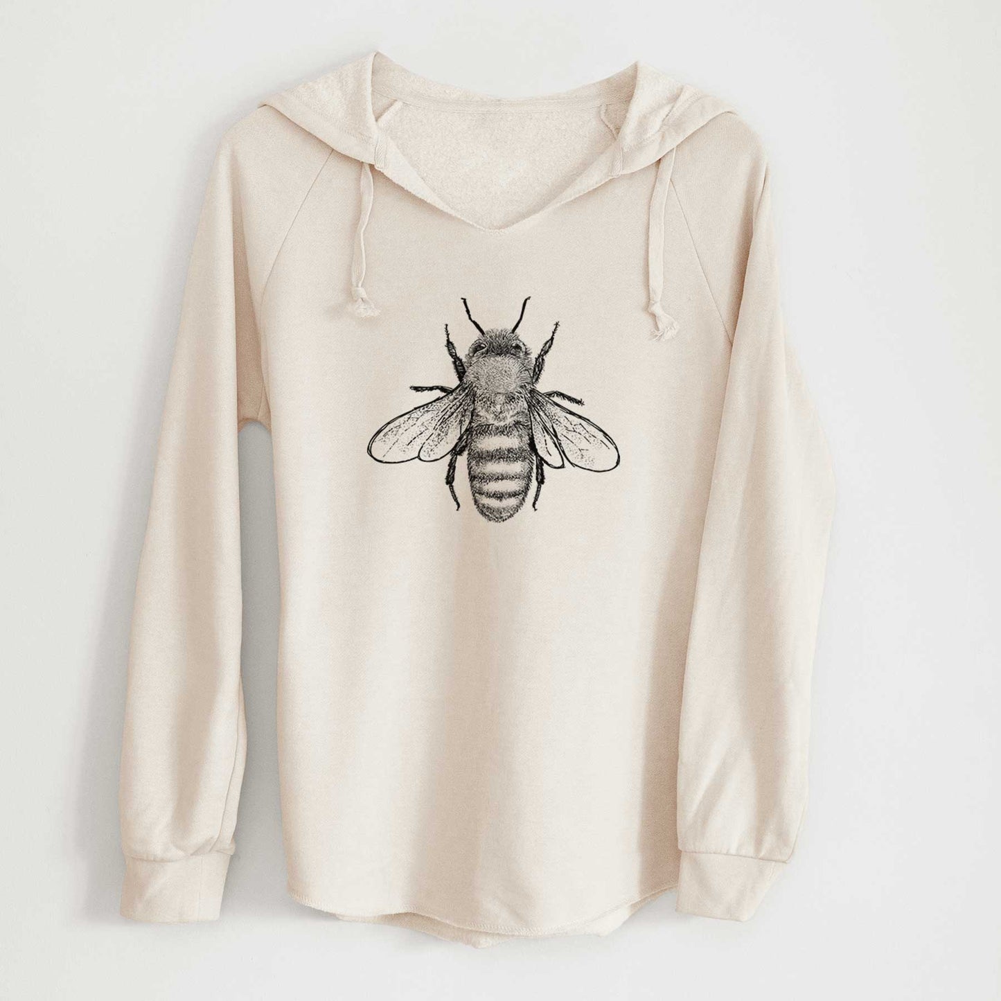 Apis Mellifera - Honey Bee - Cali Wave Hooded Sweatshirt