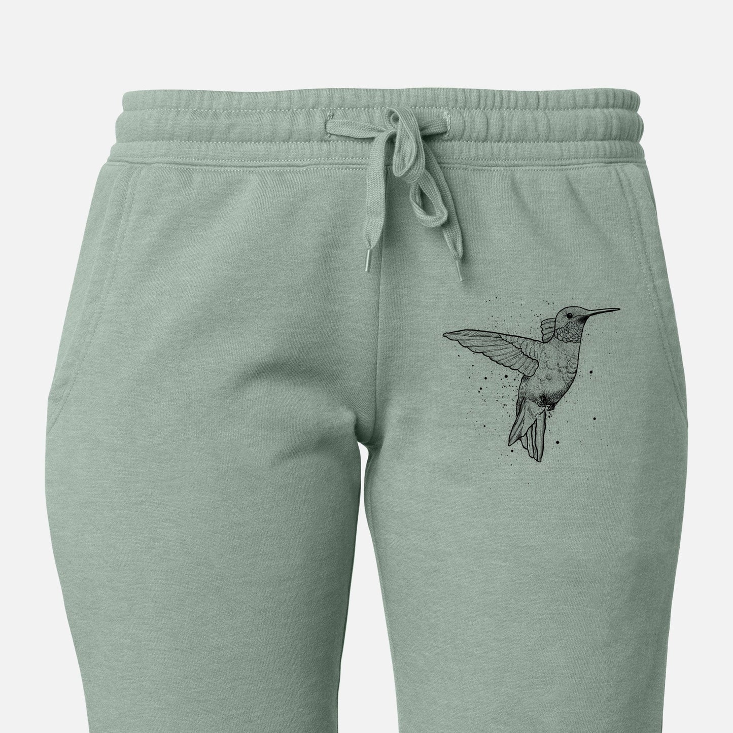 Archilochus Colubris - Ruby-throated Hummingbird - Women's Cali Wave Jogger Sweatpants