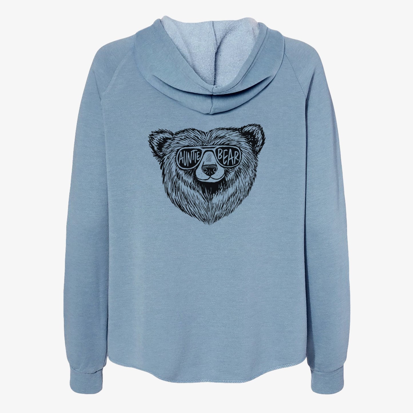 Auntie Bear - Women's Cali Wave Zip-Up Sweatshirt