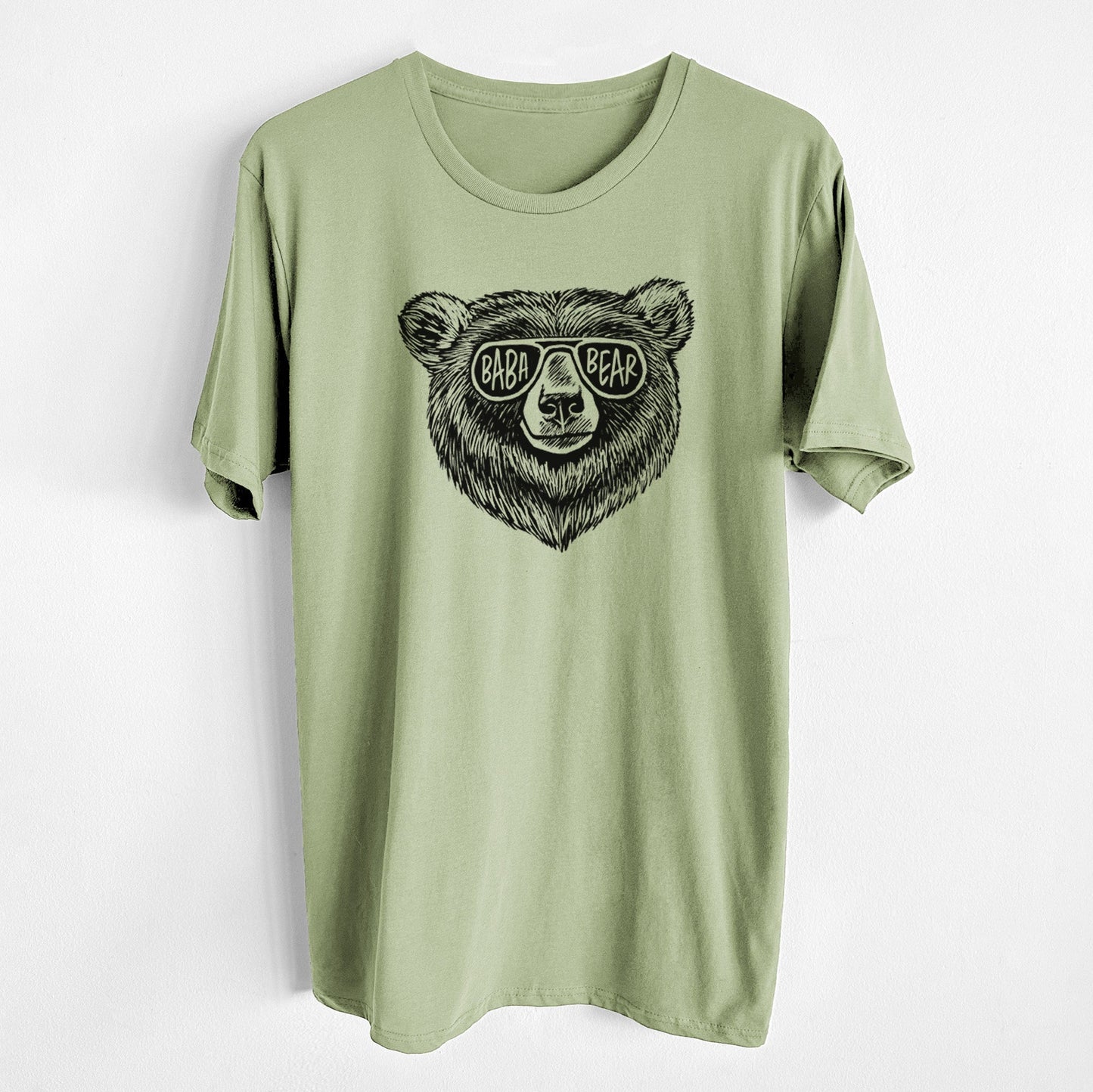 Baba Bear - Unisex Crewneck - Made in USA - 100% Organic Cotton