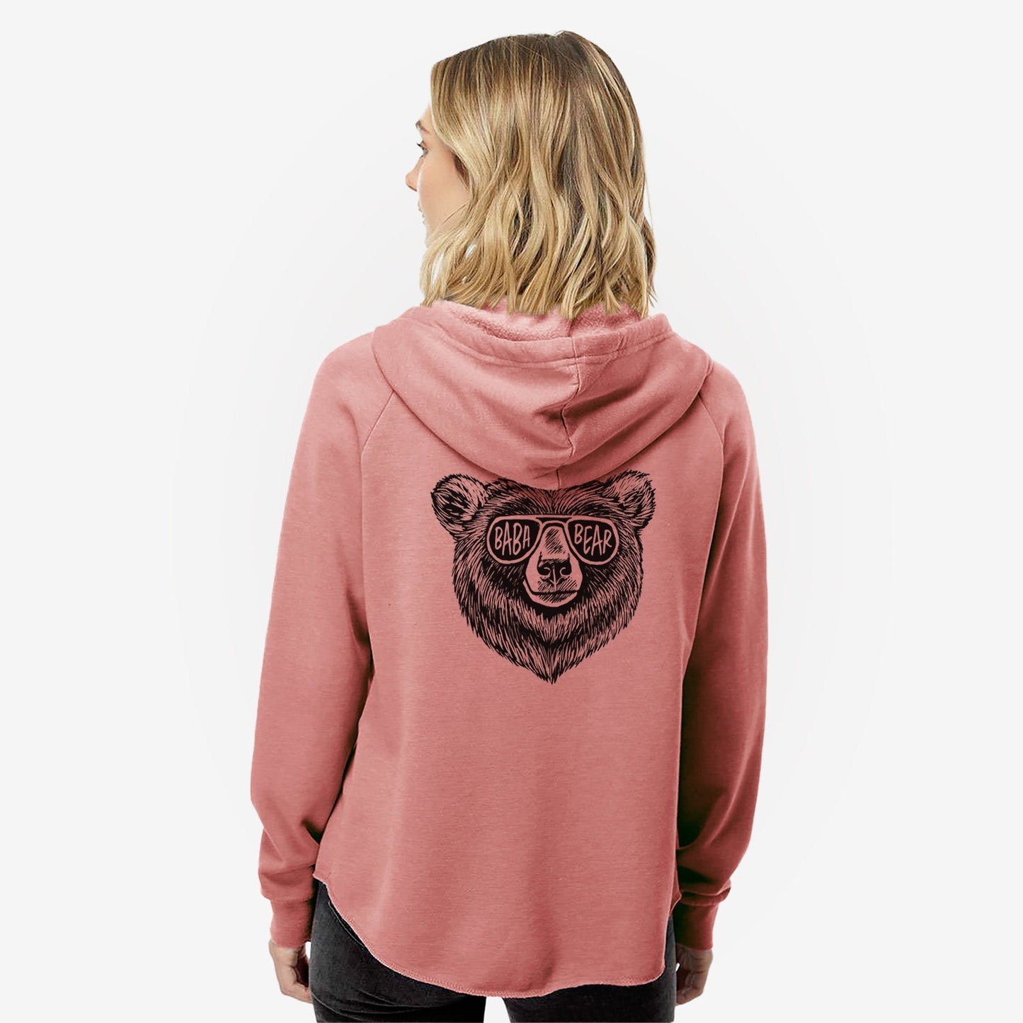 Baba Bear - Women's Cali Wave Zip-Up Sweatshirt