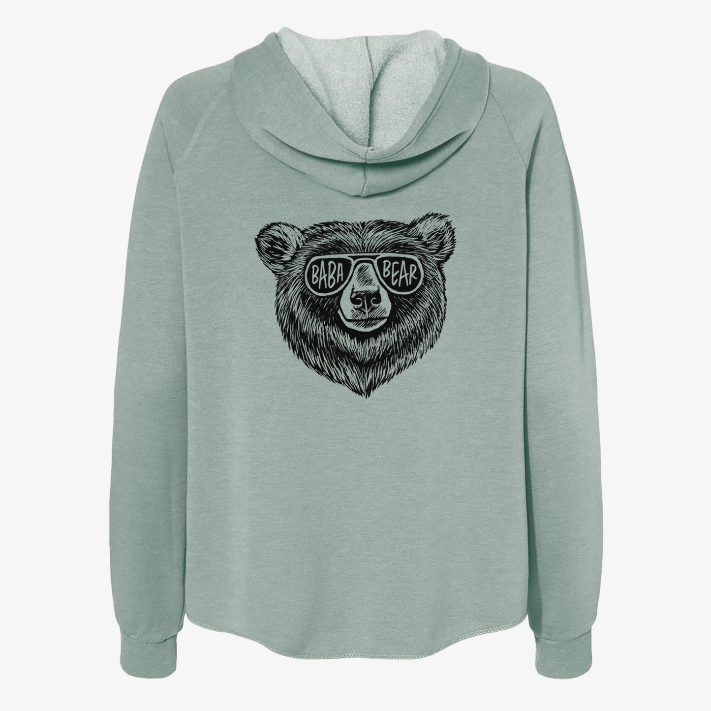 Baba Bear - Women's Cali Wave Zip-Up Sweatshirt