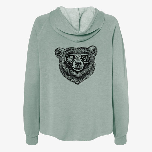 Baba Bear - Women's Cali Wave Zip-Up Sweatshirt