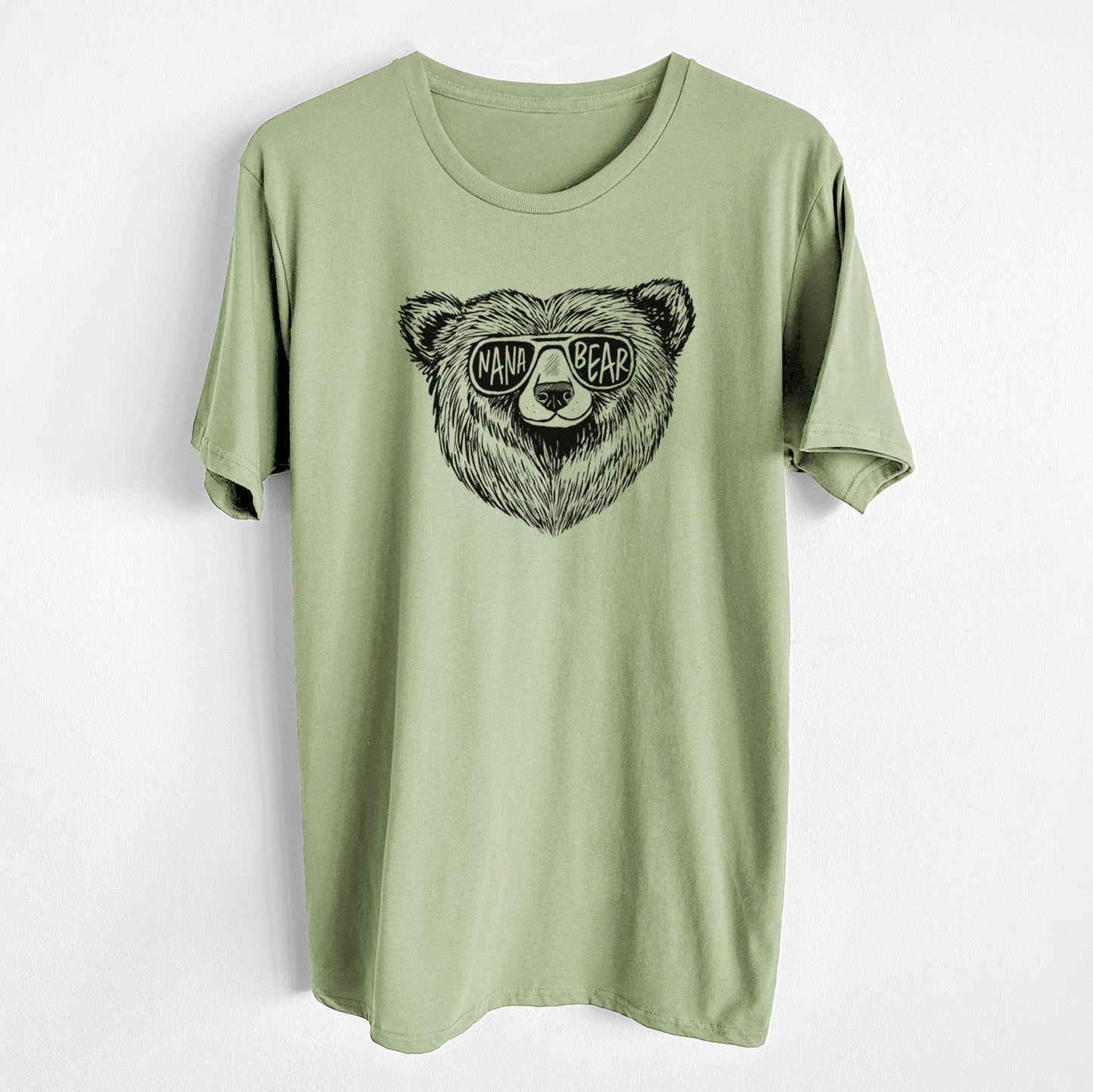 Nana Bear - Unisex Crewneck - Made in USA - 100% Organic Cotton
