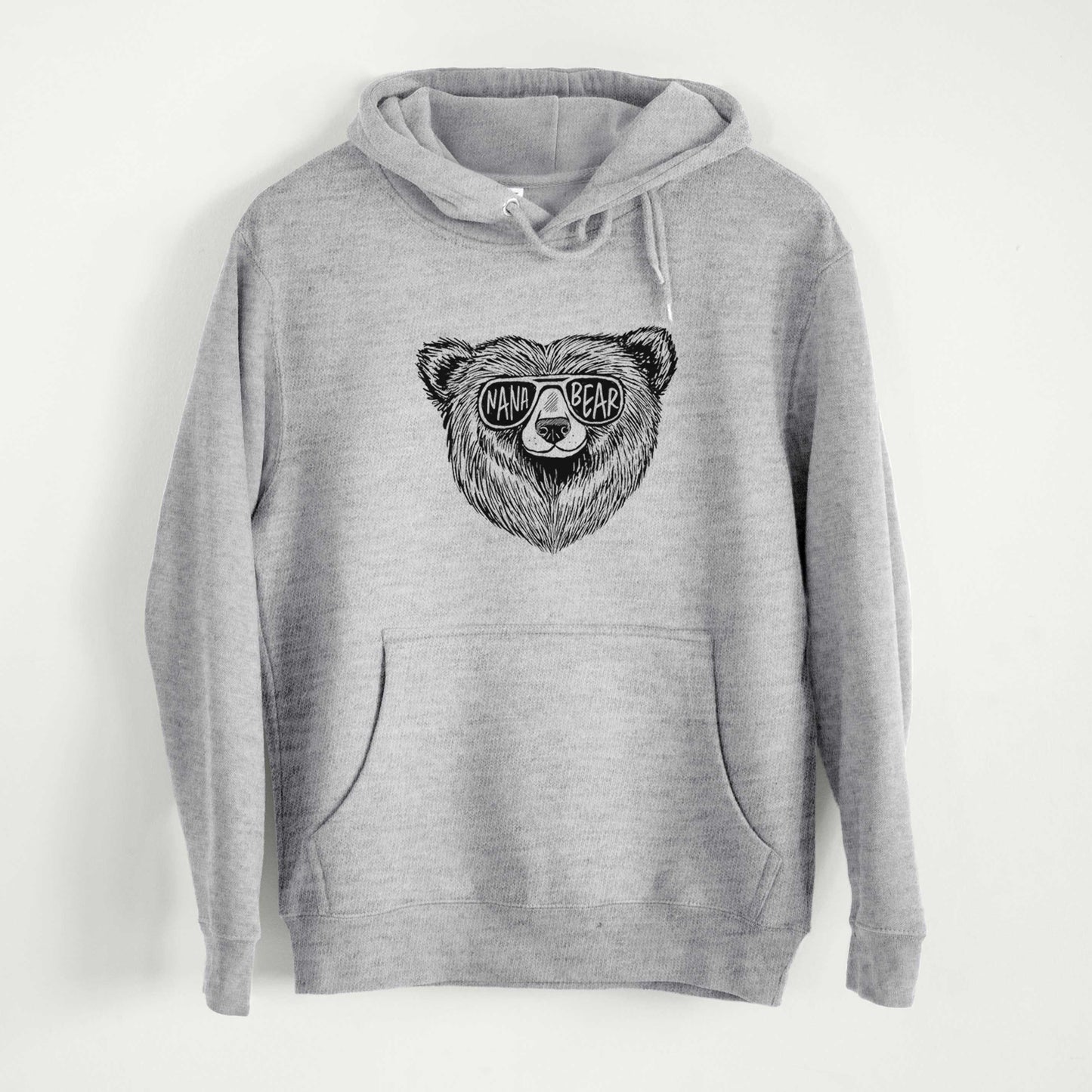Nana Bear  - Mid-Weight Unisex Premium Blend Hoodie