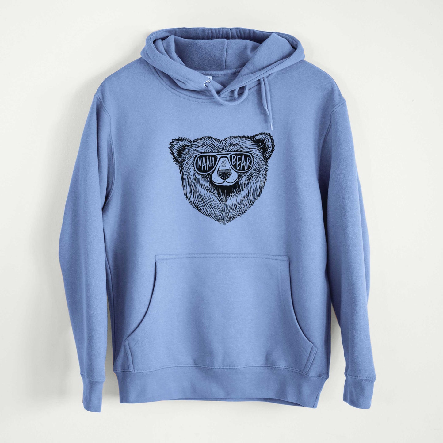 Nana Bear  - Mid-Weight Unisex Premium Blend Hoodie