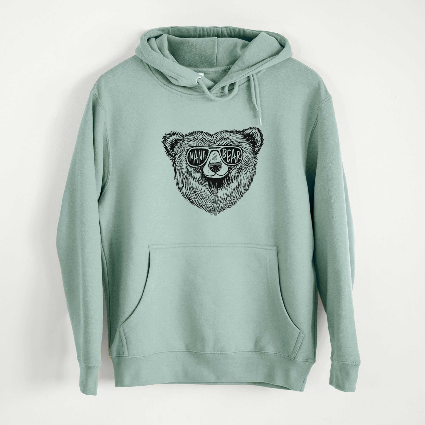 Nana Bear  - Mid-Weight Unisex Premium Blend Hoodie