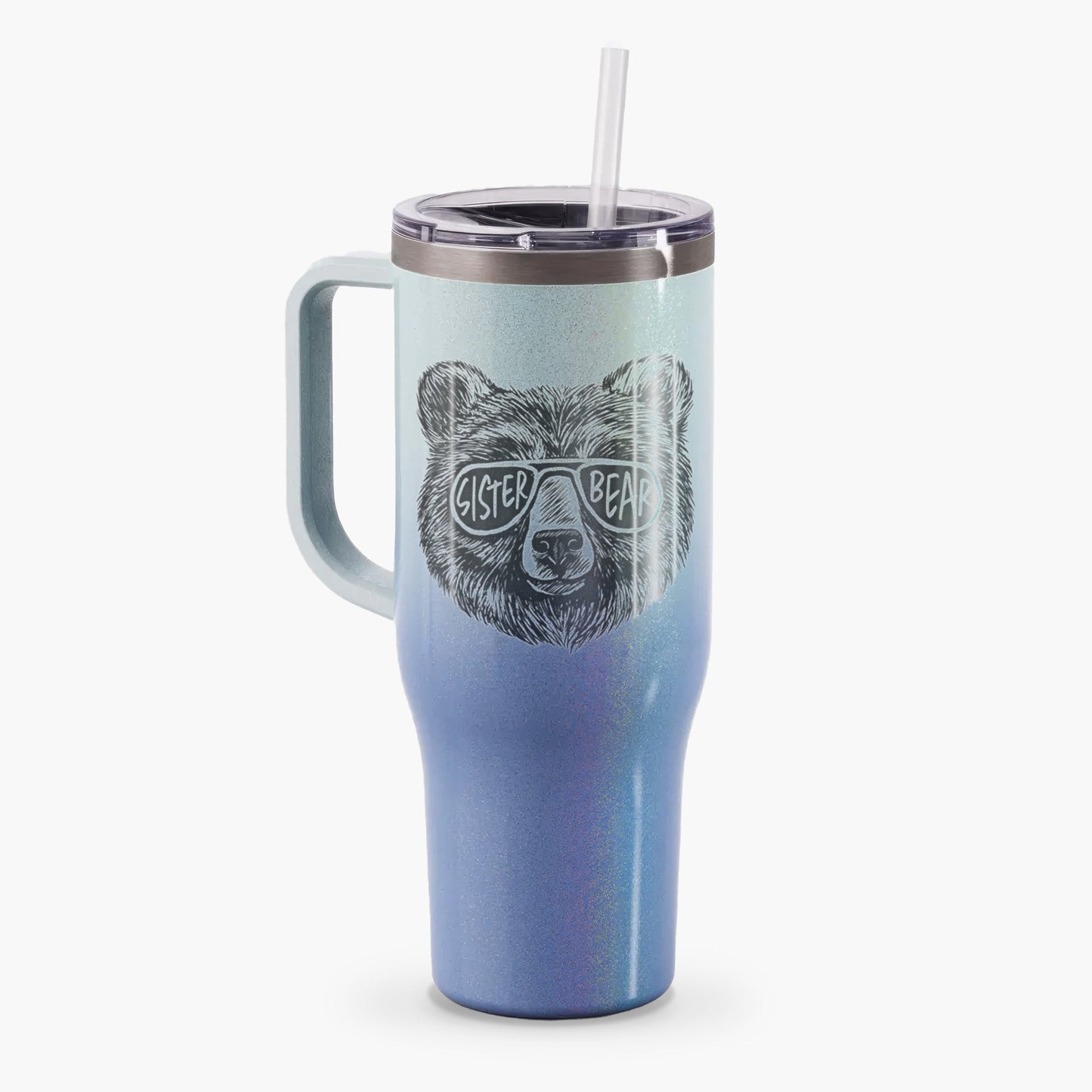 Sister Bear - 40oz Tumbler with Handle