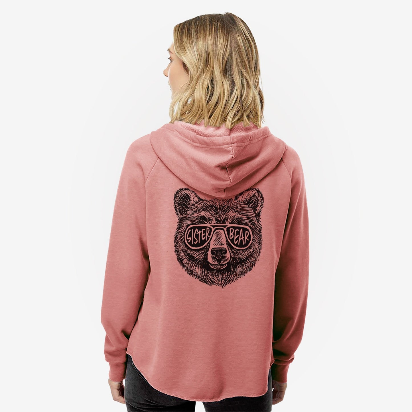 Sister Bear - Women's Cali Wave Zip-Up Sweatshirt
