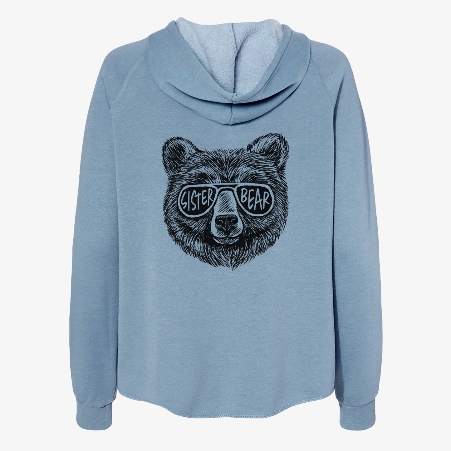 Sister Bear - Women's Cali Wave Zip-Up Sweatshirt