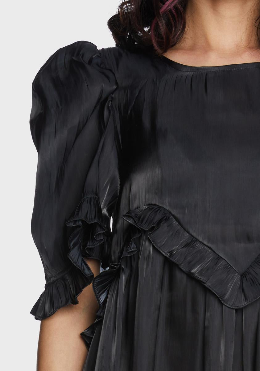 Barre Ruffle Midi Dress