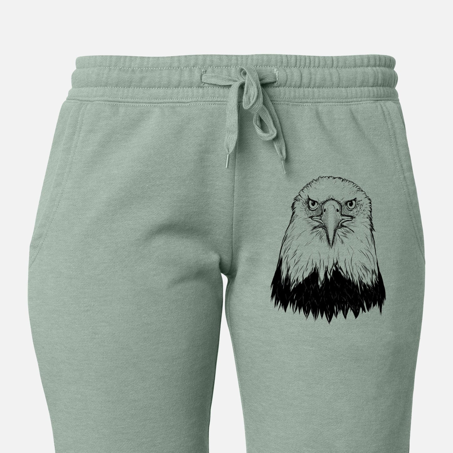 Haliaeetus Leucocephalus - American Bald Eagle - Women's Cali Wave Jogger Sweatpants