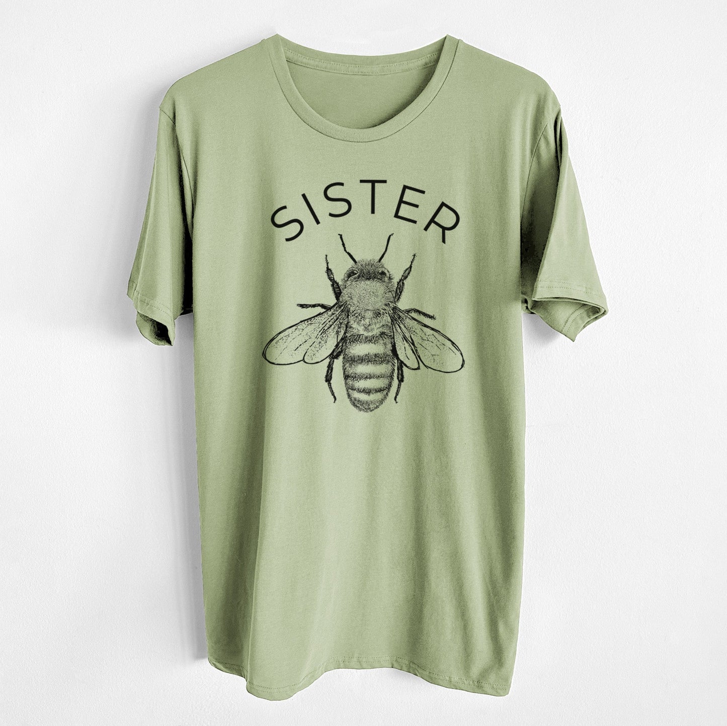 Sister Bee - Unisex Crewneck - Made in USA - 100% Organic Cotton