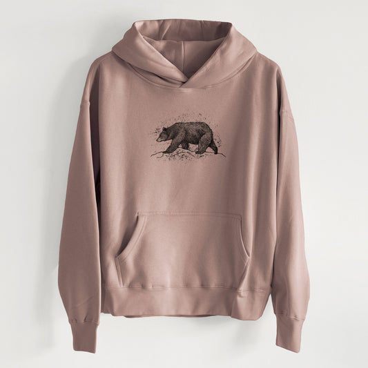 Black Bear - Women's Heavyweight Relaxed Hoodie