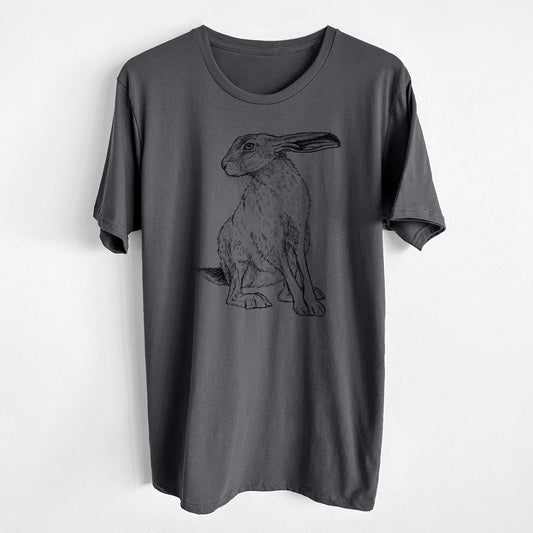 Black-tailed Jackrabbit - Lepus californicus - Unisex Crewneck - Made in USA - 100% Organic Cotton