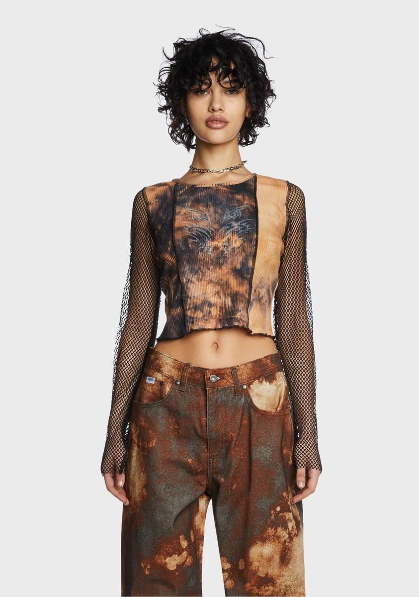 Salvage Long Sleeve Top