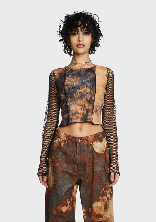 Salvage Long Sleeve Top