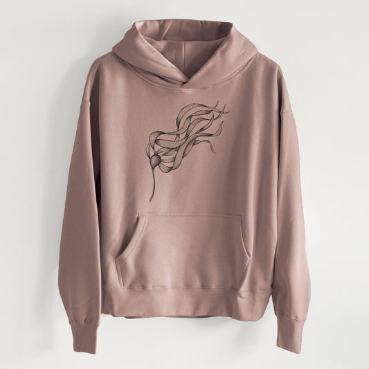 Bull Kelp - Nereocystis Luetkeana - Women's Heavyweight Relaxed Hoodie