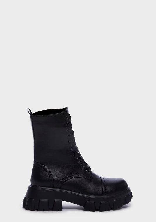 Juvenile Rage Lace Up Boots