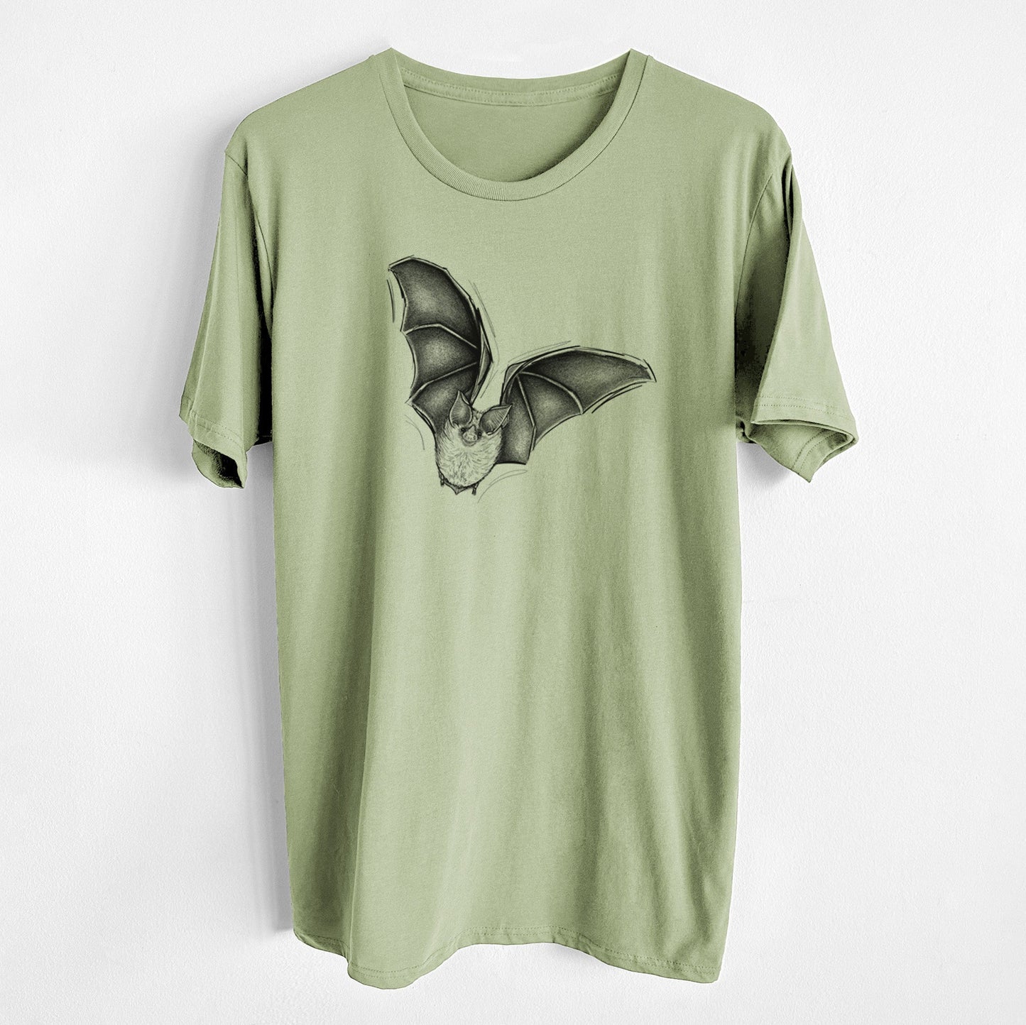 Macrotus californicus - California Leaf-nosed Bat - Unisex Crewneck - Made in USA - 100% Organic Cotton