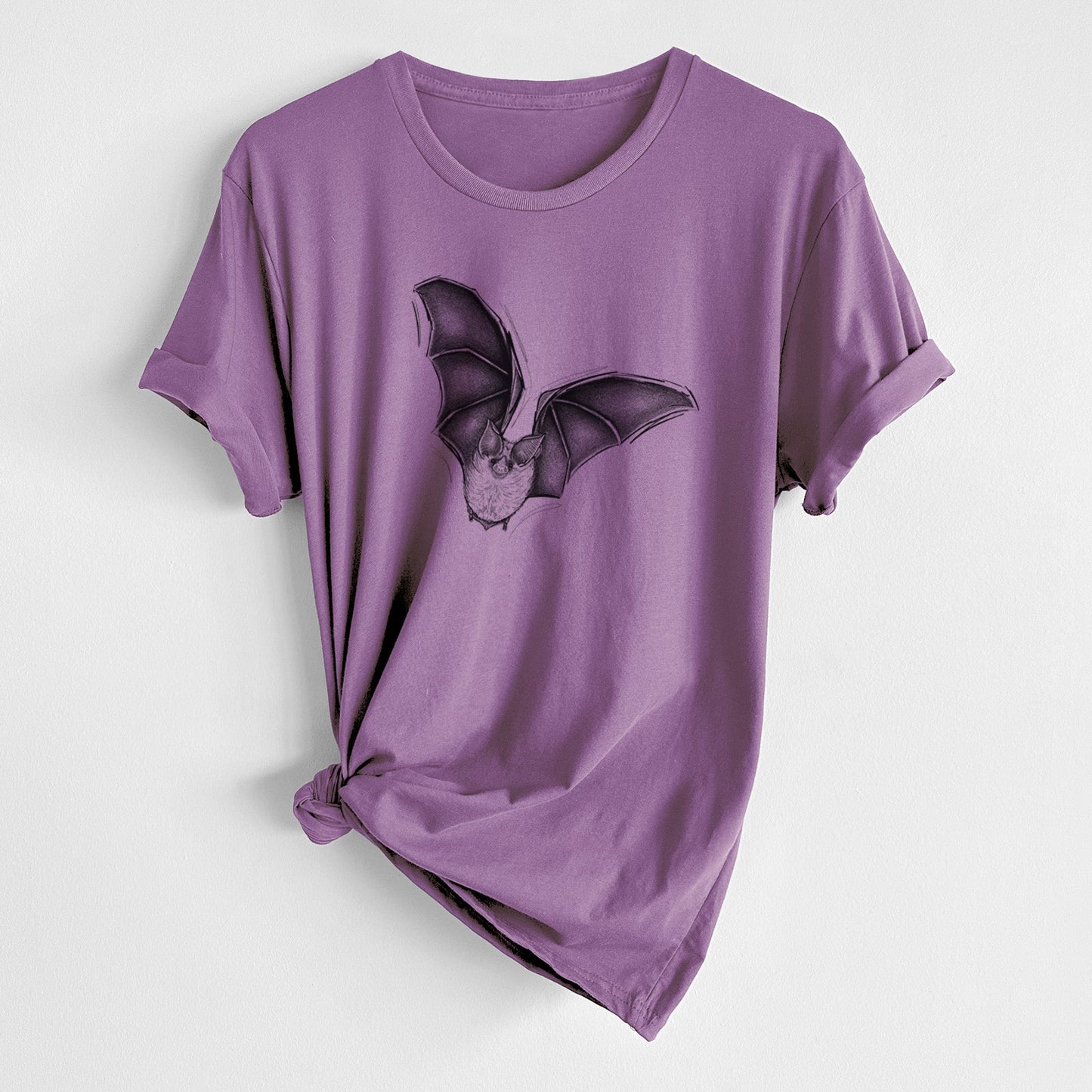 Macrotus californicus - California Leaf-nosed Bat - Unisex Crewneck - Made in USA - 100% Organic Cotton