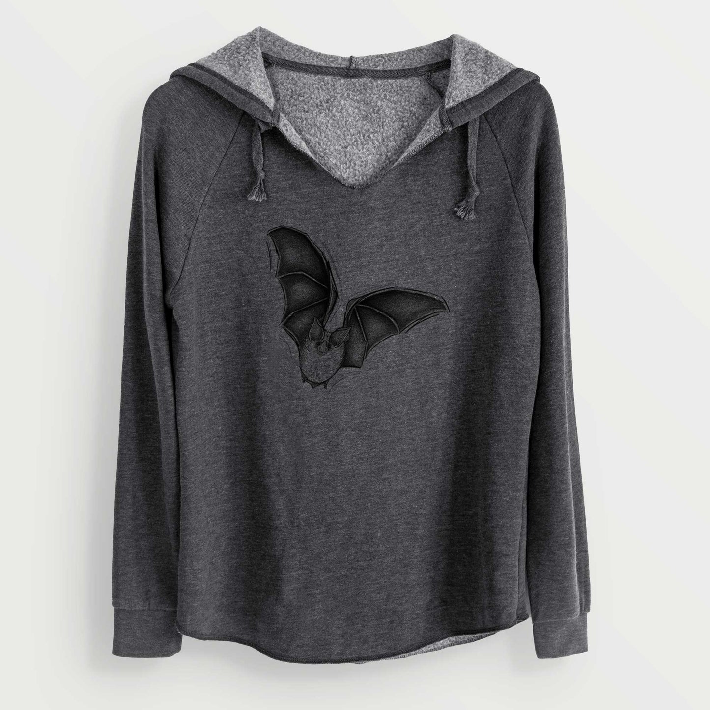 Macrotus californicus - California Leaf-nosed Bat - Cali Wave Hooded Sweatshirt
