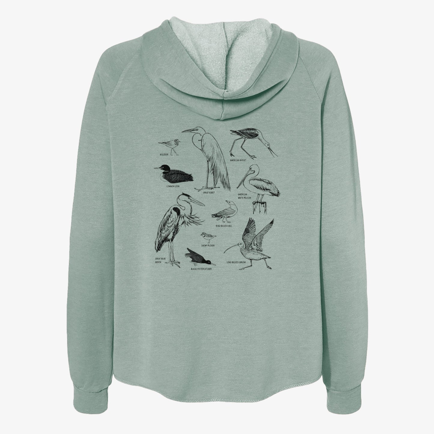 California Shorebirds - Women's Cali Wave Zip-Up Sweatshirt