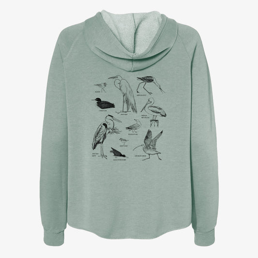 California Shorebirds - Women's Cali Wave Zip-Up Sweatshirt