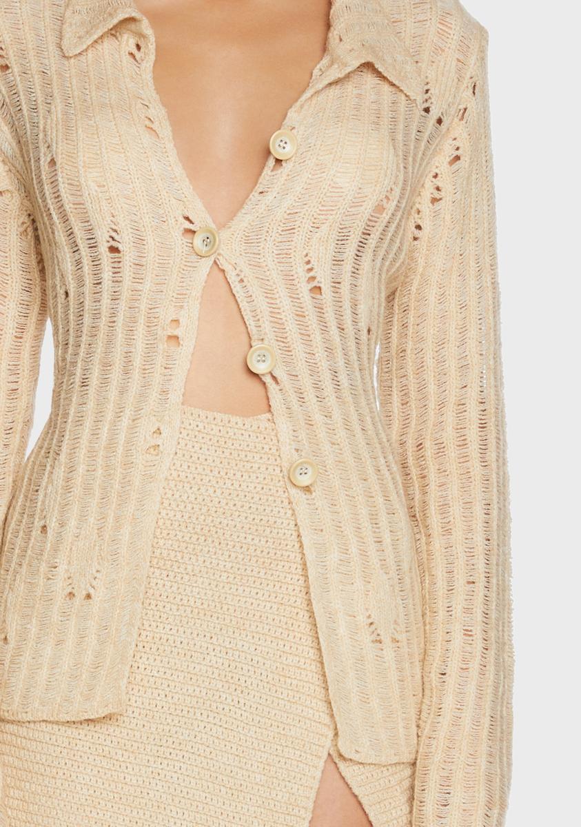 It's About Time Knit Skirt Set