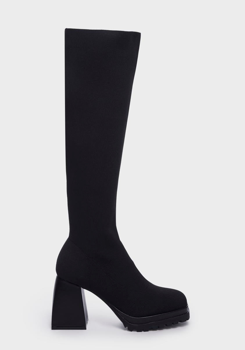 Harsh Instincts Knee High Boots
