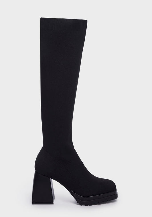 Harsh Instincts Knee High Boots