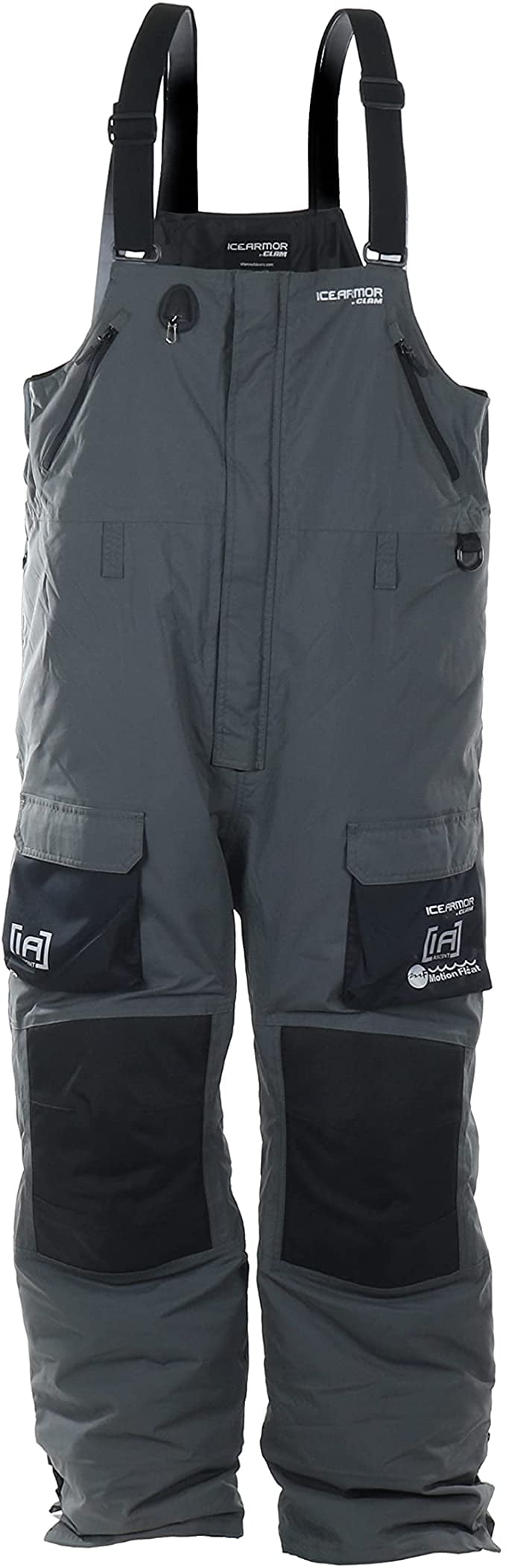 Clam Ice Armor Ascent Float Bib Charcoal / Black XXXL - 115431