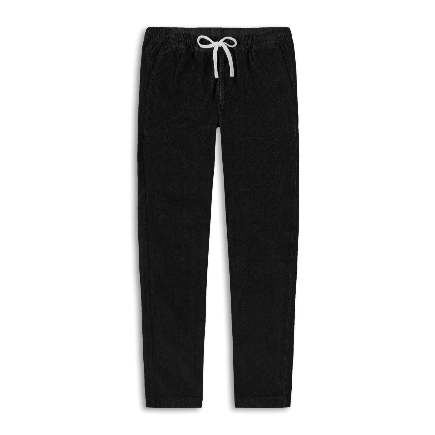 Corduroy Easy Pant Black front