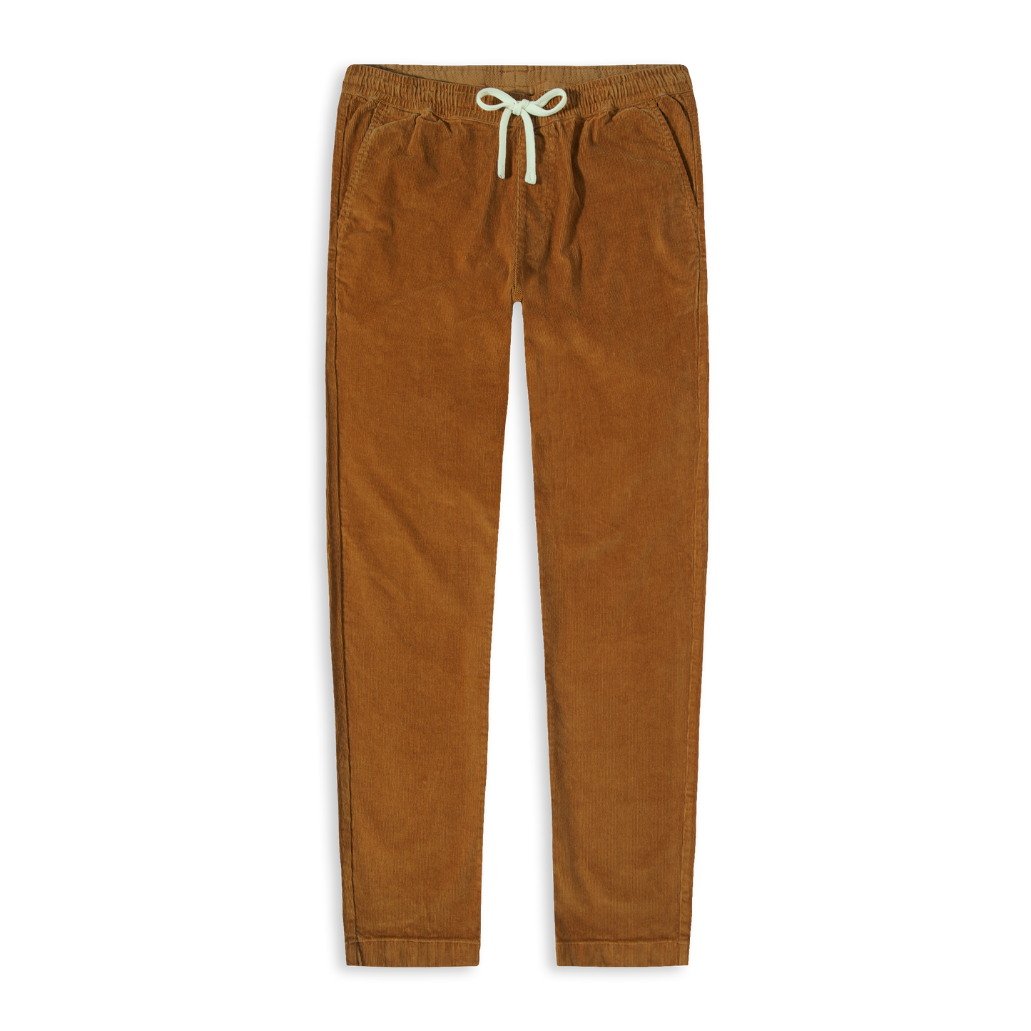 Corduroy Easy Pant Dark Clay front