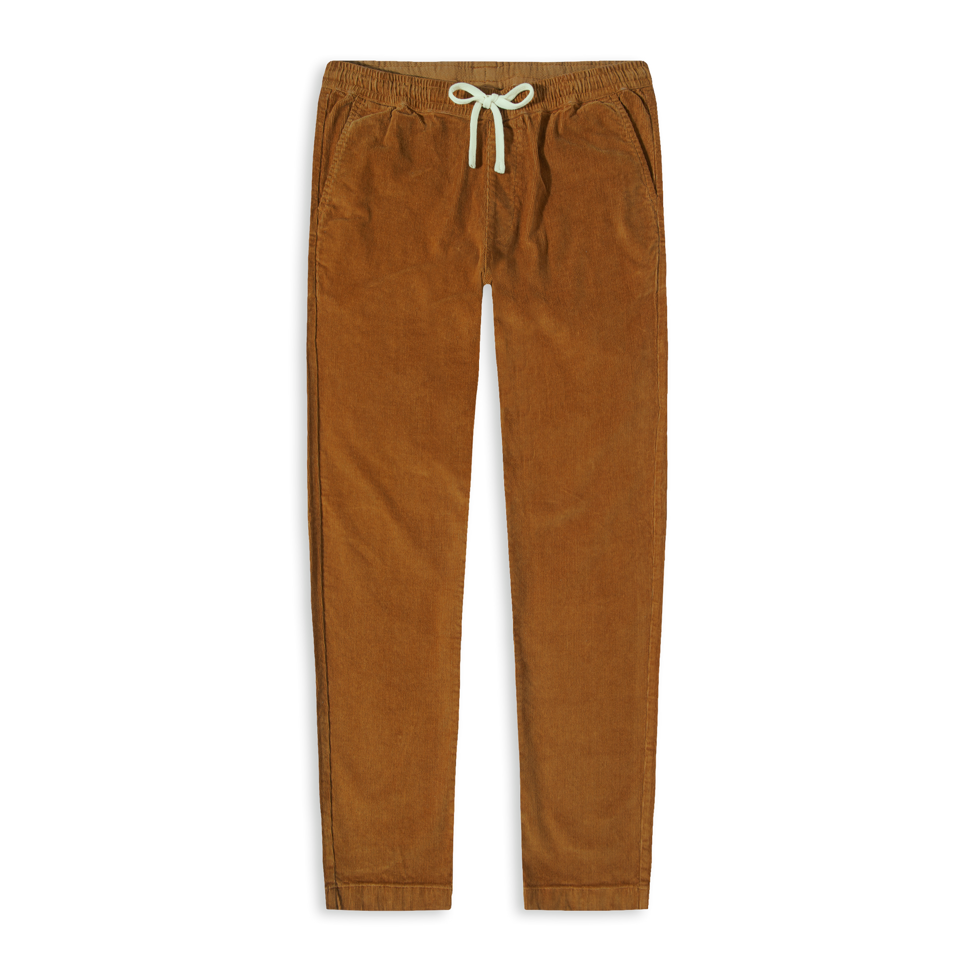 Corduroy Easy Pant Dark Clay front