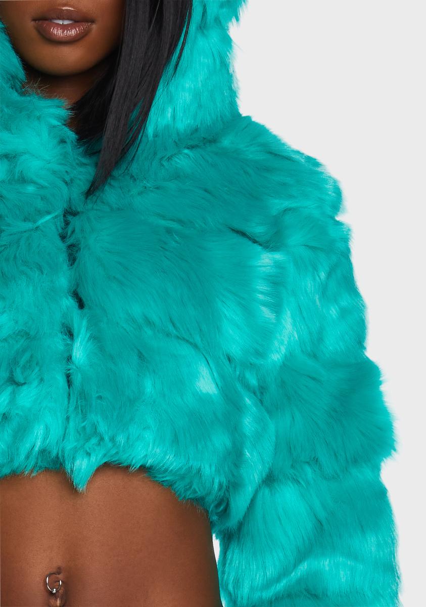 Totally Jaded Faux Fur Jacket