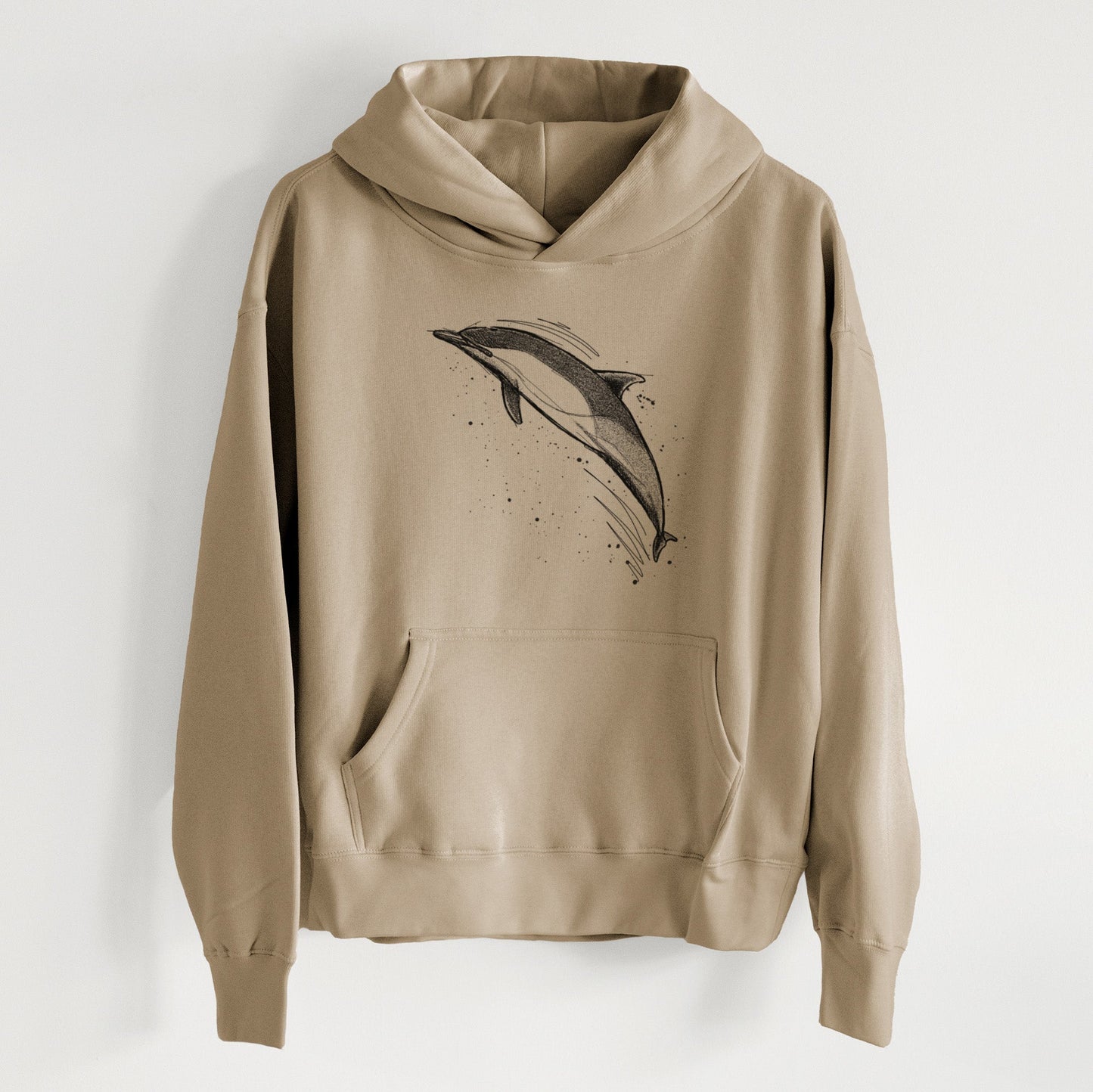 Short-Beaked Common Dolphin - Delphinus delphis - Women's Heavyweight Relaxed Hoodie