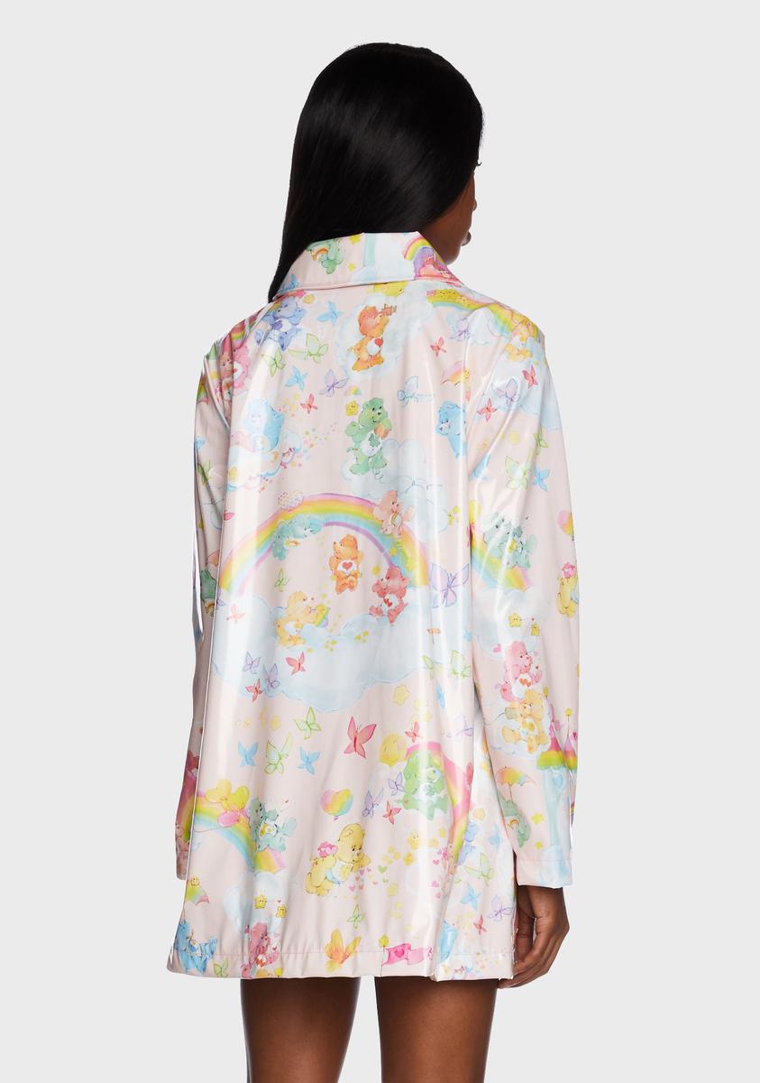Brighten The World Vinyl Raincoat