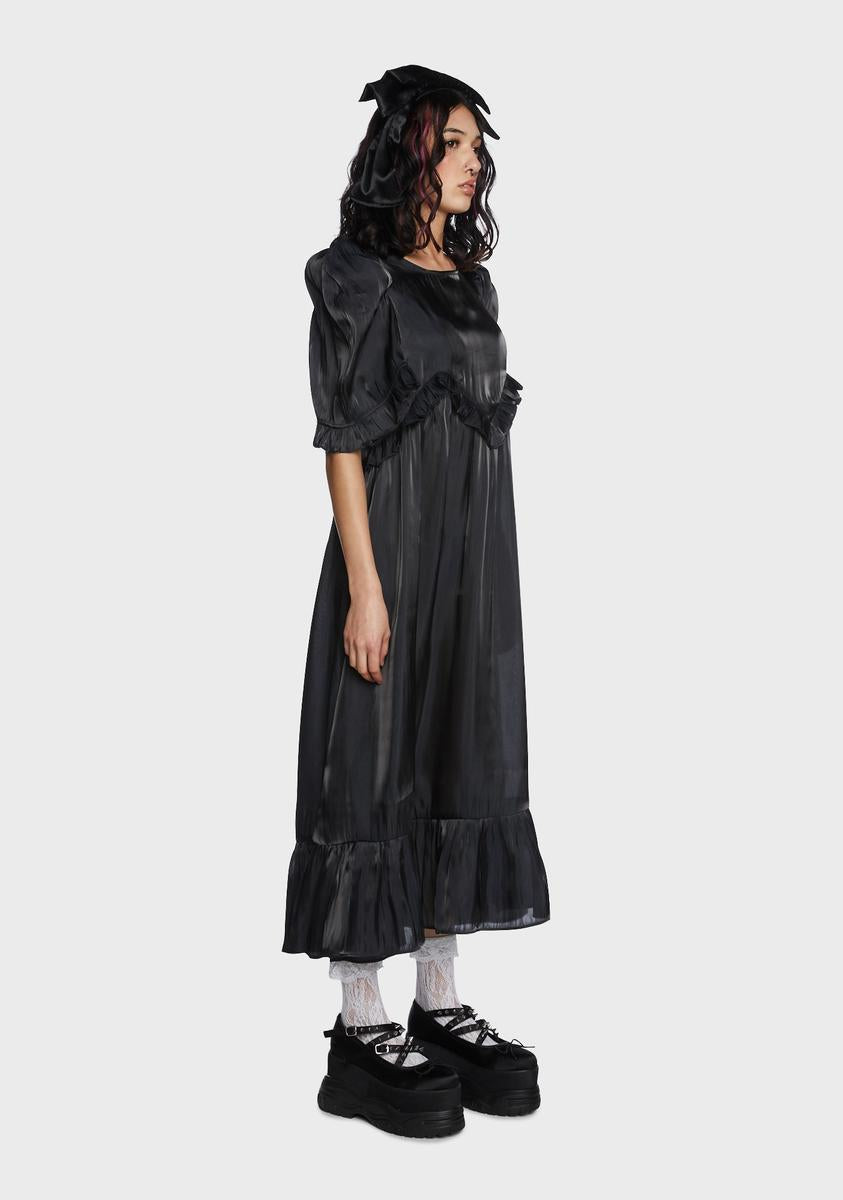 Barre Ruffle Midi Dress