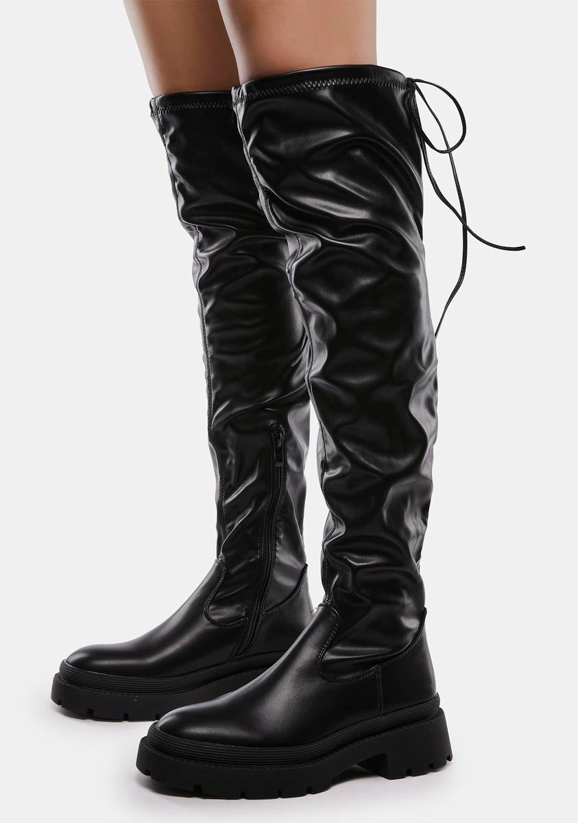 Obsidian Rival Envy Knee High Boots