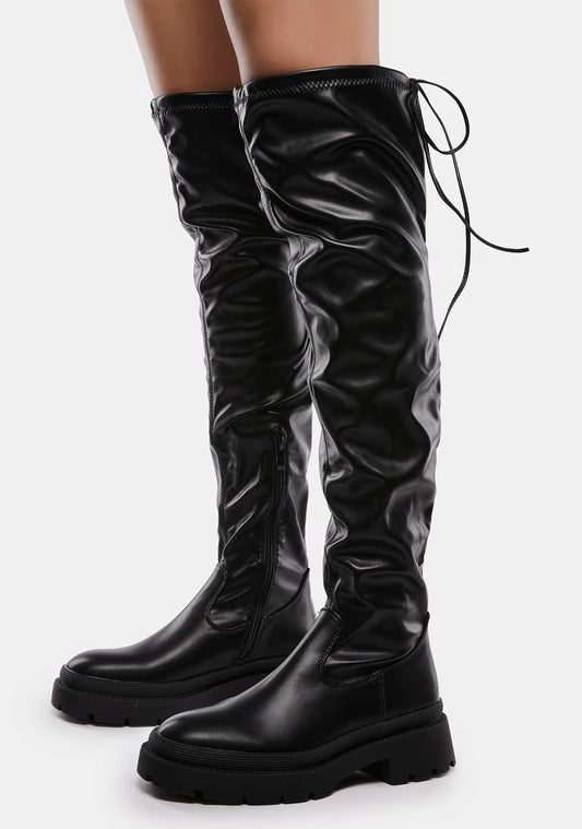 Obsidian Rival Envy Knee High Boots