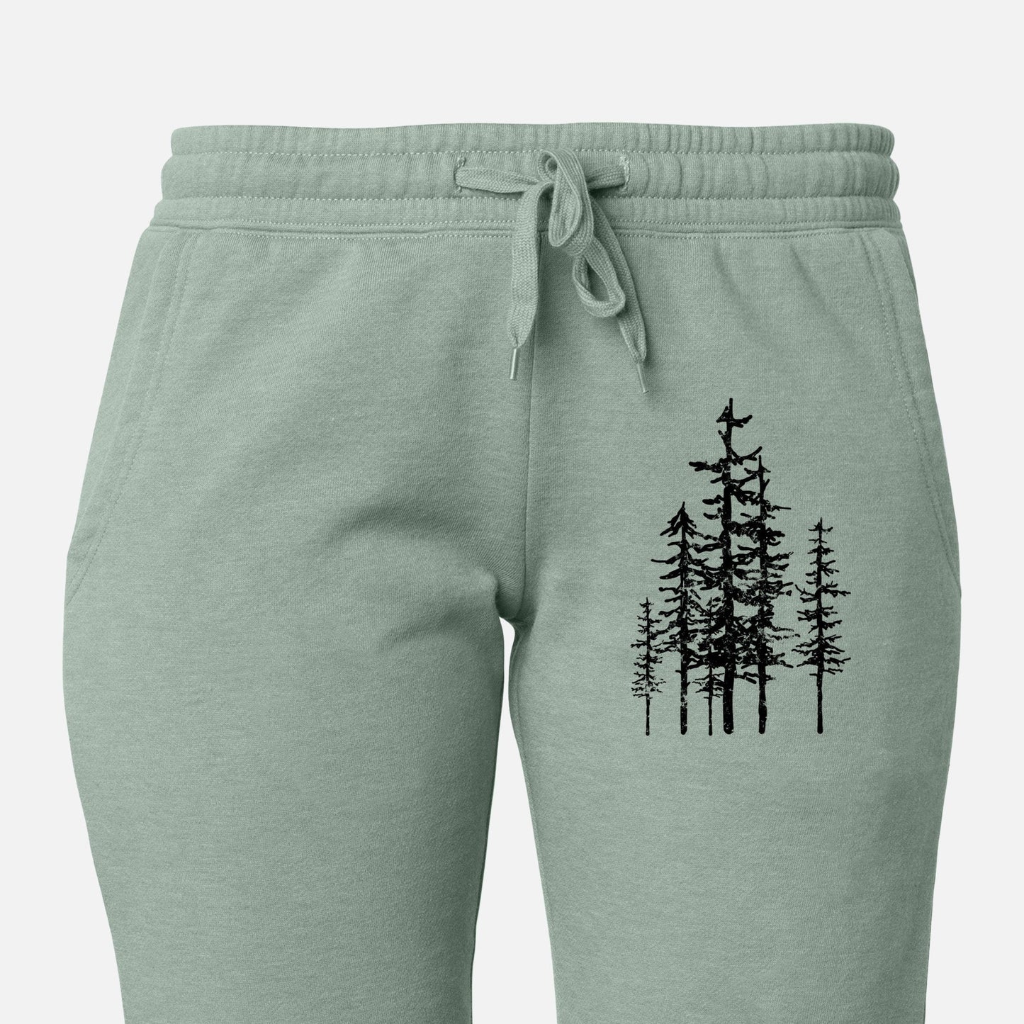 Evergreen Trees - Women's Cali Wave Jogger Sweatpants