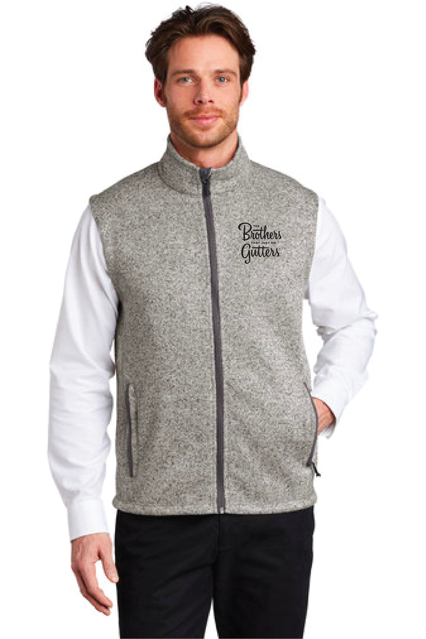 Port Authority F236 Sweater Fleece Vest