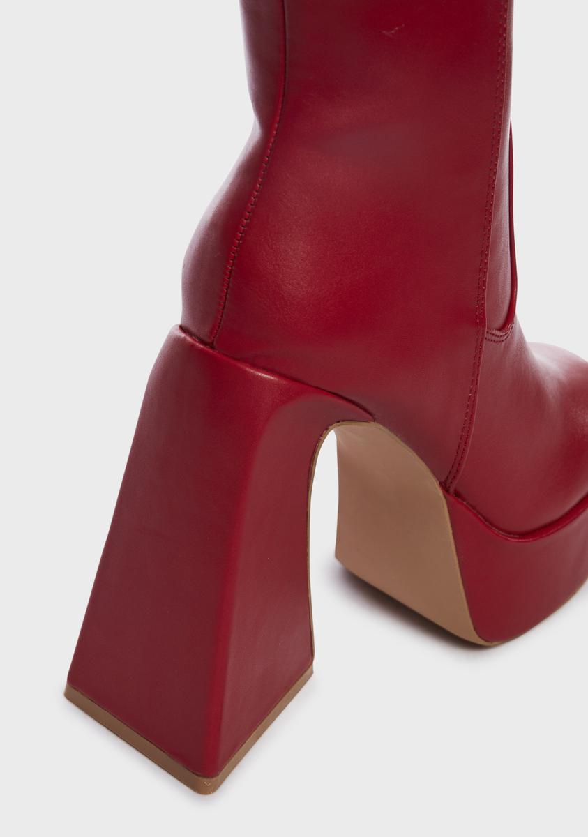 Hot Party For Two Platform Boots